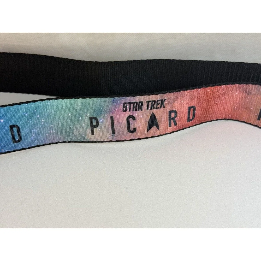 Buckle Down- STAR TREK PICARD Title Logo Galaxy/Black Belt New